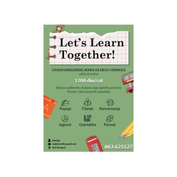 Časovi engleskog za decu i odrasle