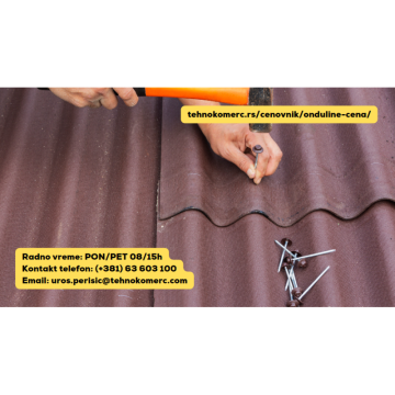 Onduline - Aqualine bitumenska valovita ploča