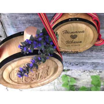 Izrada hrastovih drvenih ČUTURA sa gravurom po želji kupca 