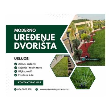 UREDJENJE DVORIŠTA Sve za vaše savršeno dvorište  