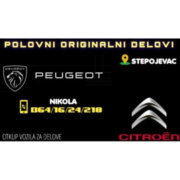 Originalni polovni delovi za Peugeot i Citroen