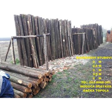 Prodajem bagremove stubove
