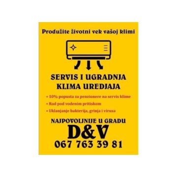 Servis i ugradnja klima uredjaja