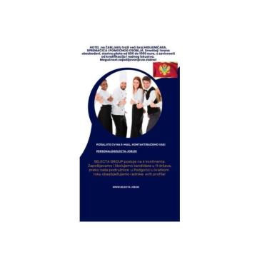 RAD U CRNOJ GORI – HOTEL  ŽABLJAK