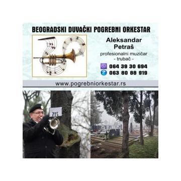 Solo truba,violina,hor ili orkestar za sahrane pogrebe