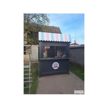 Na prodaju, kiosk/tezga dimenzije 2x1m 