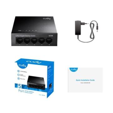 CUDY 5 PORT INTERNET SWITCH Garancija 12 meseci