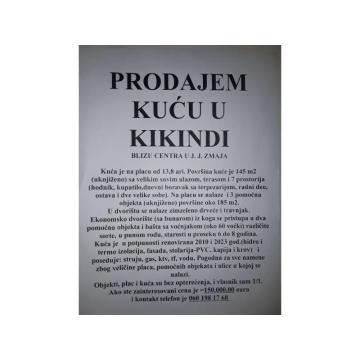 Kuća na prodaju