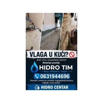 Hidroizolacija vlažnih kuća 